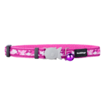 Red Dingo Cat Collar Camouflage Hot Pink 12mm x 20-32cm-cat-The Pet Centre
