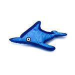 Ruff Play Tuff Shark with Rubber Underbelly-dog-The Pet Centre