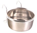 Stainless Steel Coop Cup & Holder -0.3L 9cm-bird-The Pet Centre