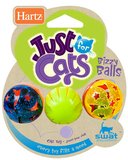 Hartz Bizzy Balls Cat Toys 3pk-cat-The Pet Centre