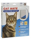 Cattmate Door Cat White Glass Fitting-cat-The Pet Centre