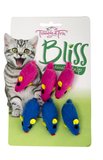 Trouble & Trix Bliss Mice 6pk-cat-The Pet Centre