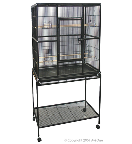 Avi One Square Bird Cage with Stand