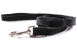 Petone Leash - Reflective Nylon 20mm - 150cm Black-dog-The Pet Centre