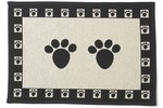Tapestry Placemat - Paws Natural & Black-dog-The Pet Centre