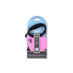  Adventure Retractable Lead X Small Pink 3m-dog-The Pet Centre