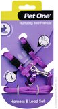 Pet One Small Animal Harness and Lead - Purple-small-pet-The Pet Centre