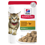 Hills Science Diet Kitten Chicken Pouch 85g-cat-The Pet Centre