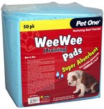 Pet One Wee Wee Training Pads 50pk-dog-The Pet Centre