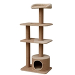 PetPals Spire 4 Tier Scratch Tower 55x38x129cm -cat-The Pet Centre
