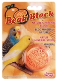 Living World Beak Block Mineral Supplement Orange-bird-The Pet Centre