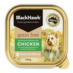 Black Hawk Dog Grain Free Chicken Tin 100g-dog-The Pet Centre