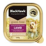 Black Hawk Dog Grain Free Lamb Tin 100g-dog-The Pet Centre