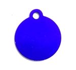 Personalised IMARC Circle Tag Small Purple-dog-The Pet Centre