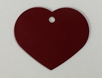 Personalised IMARC Tag Heart Large Red-dog-The Pet Centre