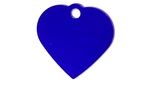 Personalised IMARC Heart Tag Small Purple-dog-The Pet Centre