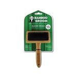 Bamboo Groom Slicker Brush - Medium-brushes-and-combs-The Pet Centre