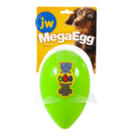 JW Mega Egg Green Small-dog-The Pet Centre