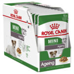 Royal Canin Mini Ageing 12+ Gravy-dog-The Pet Centre