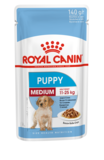Royal Canin Dog Medium Puppy in Gravy 140g-dog-The Pet Centre