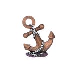 Aqua Care Ornament Anchor With Chain-ornaments-The Pet Centre