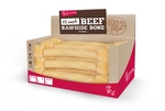 Yours Droolly Beef Rawhide Bone 13 inch-dog-The Pet Centre