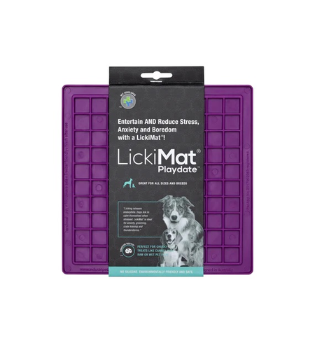 LickiMat Playdate Purple