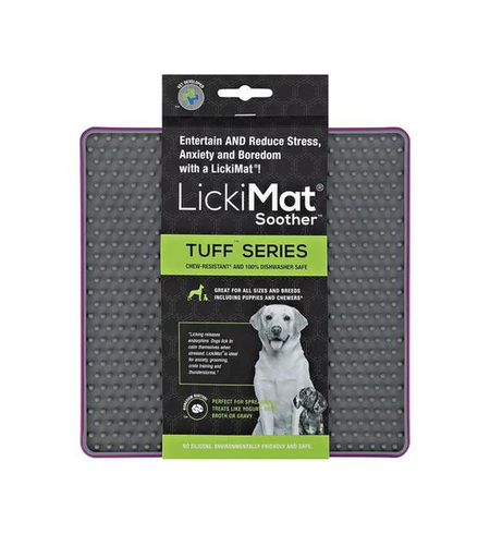 LickiMat Tuff Soother Purple