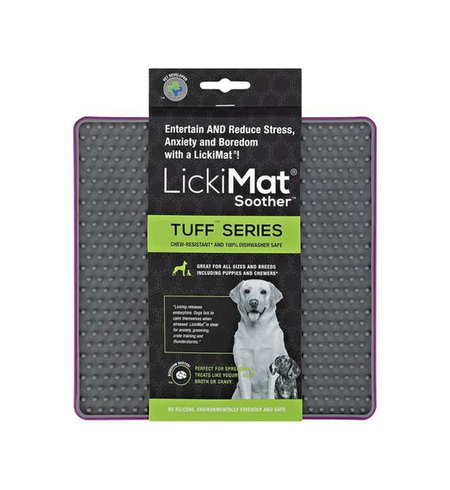 LickiMat Tuff Soother Purple