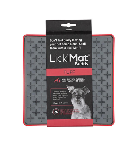 LickiMat Tuff Buddy Red