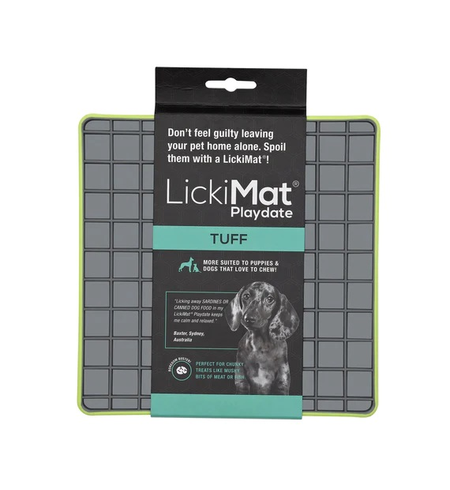 LickiMat Tuff Playdate Green