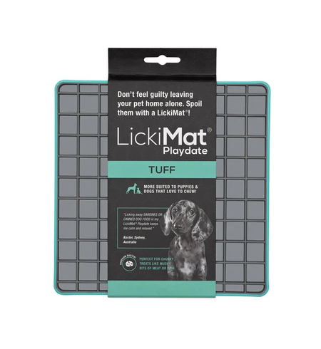 LickiMat Tuff Playdate Turquoise