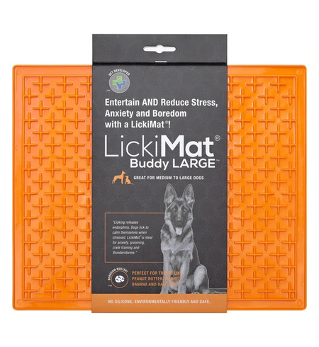 LickiMat XL Buddy Orange