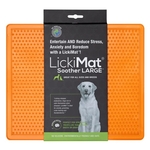 LickiMat XL Soother Orange-dog-The Pet Centre