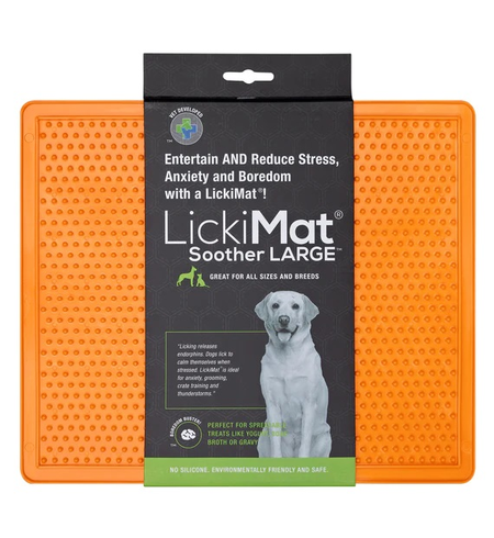 LickiMat XL Soother Orange