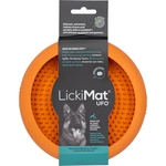 LickiMat UFO Orange-dog-The Pet Centre
