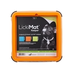 LickiMat Keeper Orange-dog-The Pet Centre
