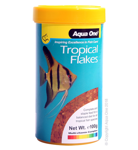 Aqua One Tropical Flake 100g