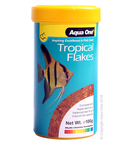 Aqua One Tropical Flake 100g