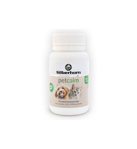 Silberhorn - Pet Calm Herbal Anti-Stress Capsules 100 x 200mg