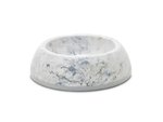 Savic Delice Dog Bowl 18cm Marble-dog-The Pet Centre