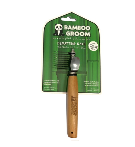 Bamboo Groom Dematting Rake - Regular