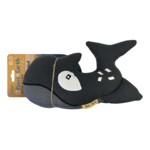 Paws 4 Earth Dog Toy Stuffed Killer Whale-dog-The Pet Centre