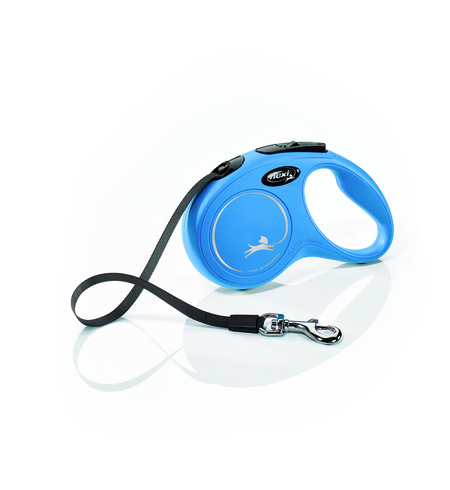 Flexi New Classic Tape 5m Blue (S) Retracble Leash