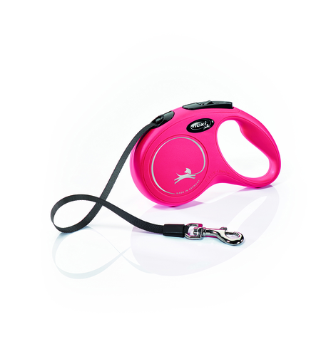 Flexi New Classic Tape 5m Red (S) Retractable Leash