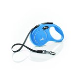 Flexi New Classic Tape 5m Blue (M) Retractable Leash-dog-The Pet Centre
