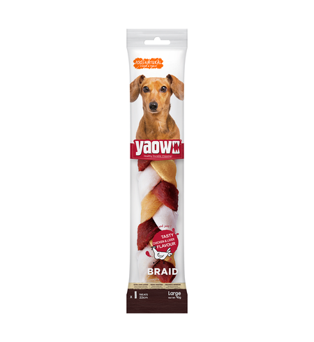 Yaow Chicken & Liver Flavoured Treat Large 90g