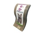 Allpet Go Pedicure Wave Cardboard Scratcher 45cm-cat-The Pet Centre
