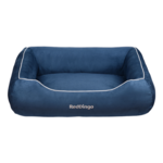 Red Dingo Donut Bed Medium Marine-dog-The Pet Centre