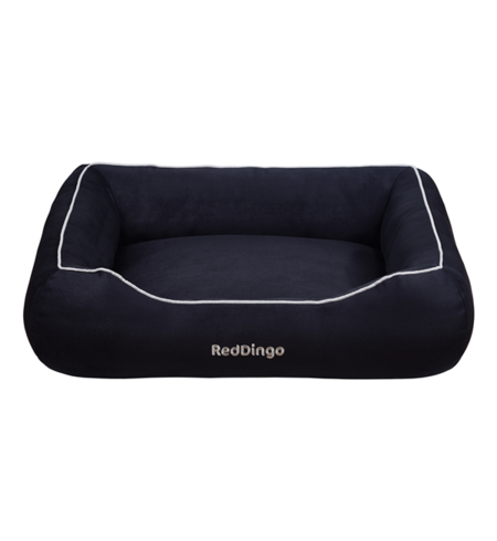 Red Dingo Donut Bed Medium Black